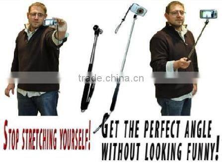 KJstar self portrait stick monopod for digital camera and smart phone Z07-4
