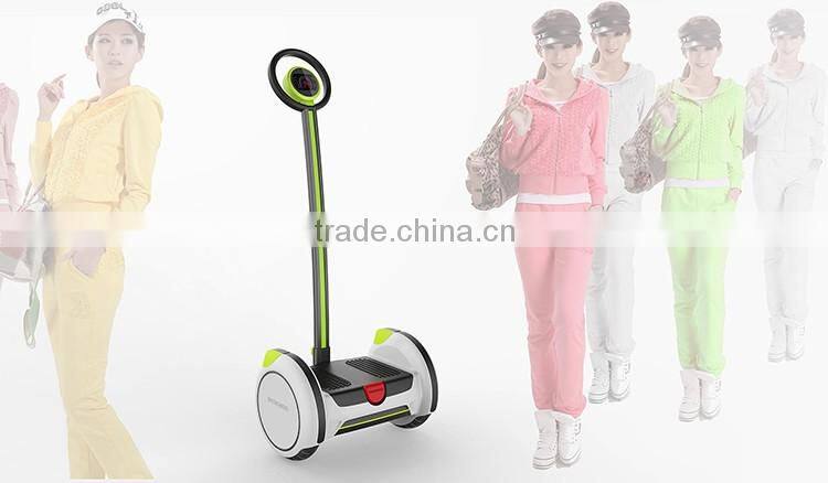 Htomt electric two wheels self balancing scooter with handle bar