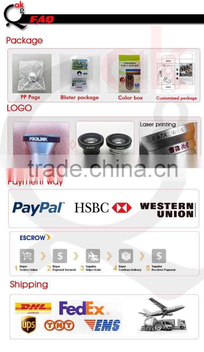 2 in 1 Wide Angle Lens/Macro Lens for Mobile Phone iPhone 5