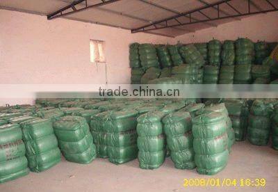 PP and PE mixed knitted plastic mesh bags with drawstring