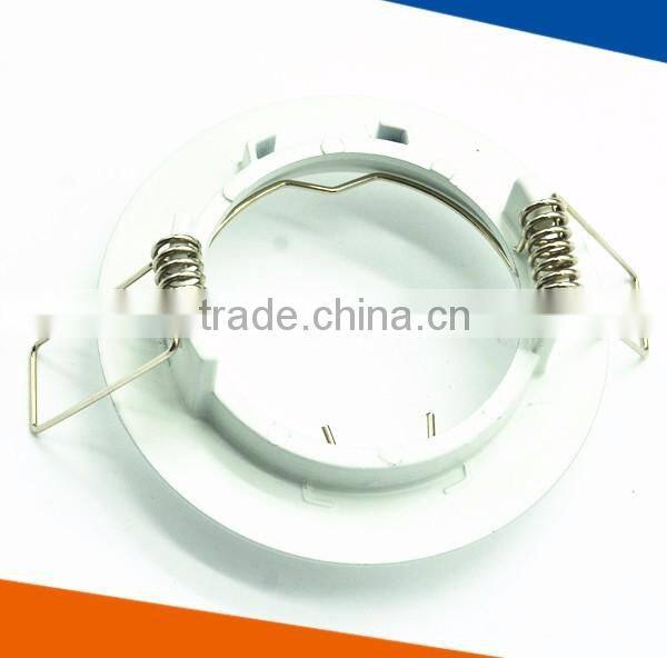 Hot sale white europe popular aluminum alloy downlight recessed design LED spotlight ceiling light MR 16 GU10 GU5.3