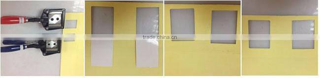 US Stock-Handheld Passport ID Photo Cutter 50x50mm Right Corner Photo Punch Cutter