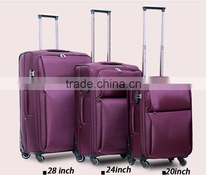 Wholesale Oxford Fabric Material Soft Luggage And Trolley Case Waterproof Travle Luggage