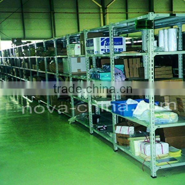 Angle steel shelving easy to install