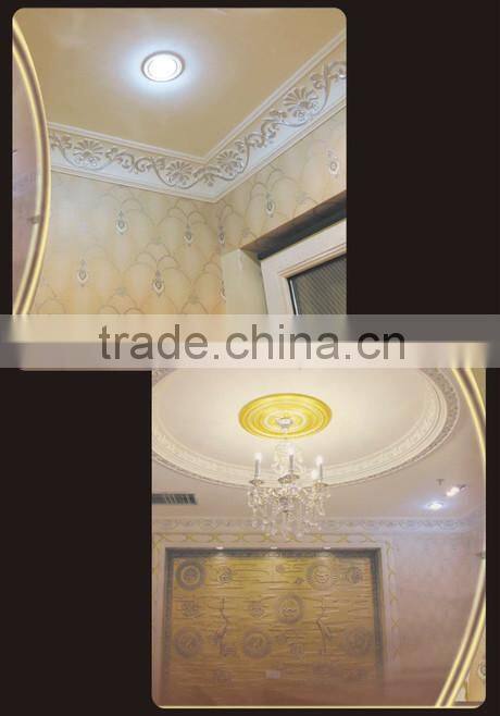 HG7001 Factory price exterior and Interior decorative PU foam cornice moulding