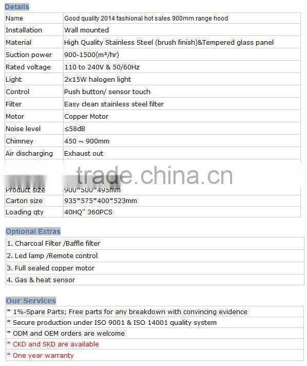 Suction Type range hood , ball round kitchen hood