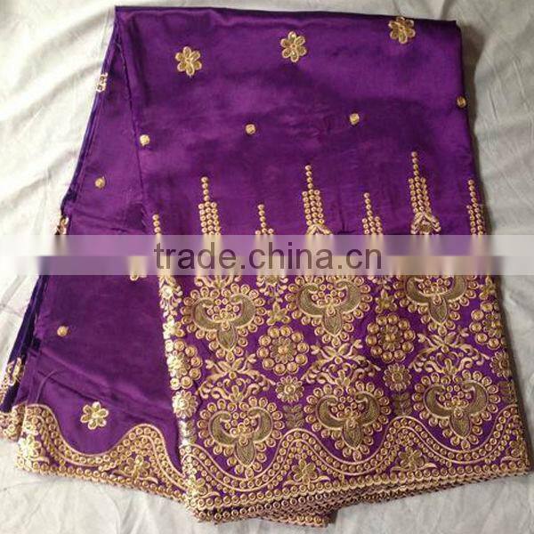 Ready goods white raw silk george