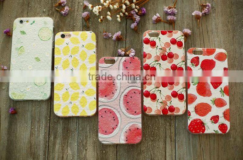 New arrival relief pure and fresh, crashproof protective phone case for iphone