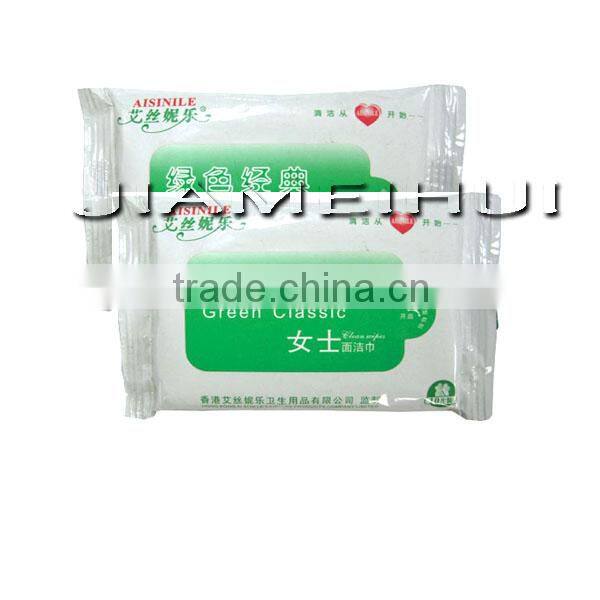 safe make up remove women facial wet wipes, portable cosmetic wipes