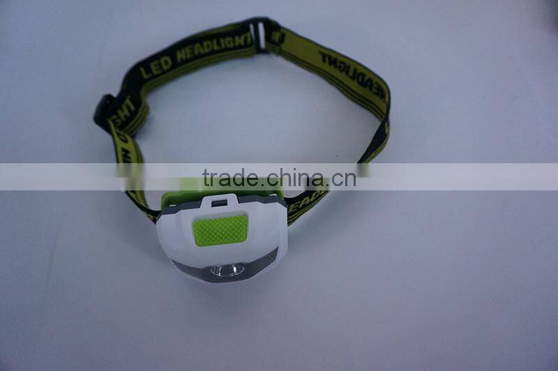high bright battery power led red headlamp