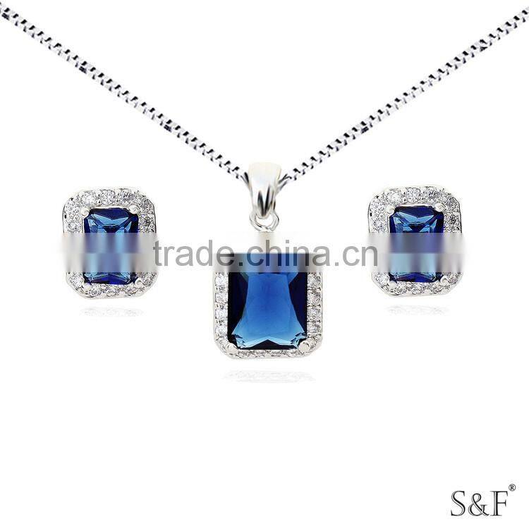 9q241315 African Beads Jewelry Set ,925 sterling silver jewelry wholesale set ,flower jewelry