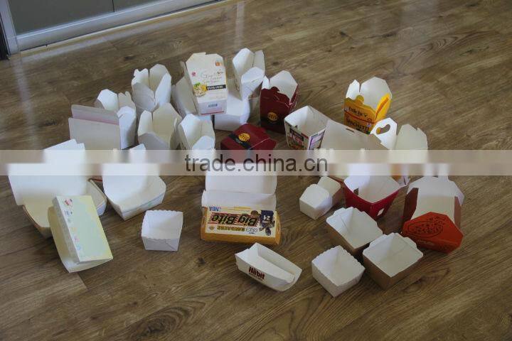 NEW PRODUCT!burger box,QH-9905 Carton erecting Machine