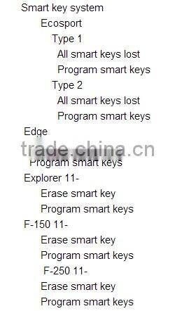 OBDSTAR F-100 M-azda/F-ord Auto Key Programmer No Need Pin Code Support New Models and Odometer