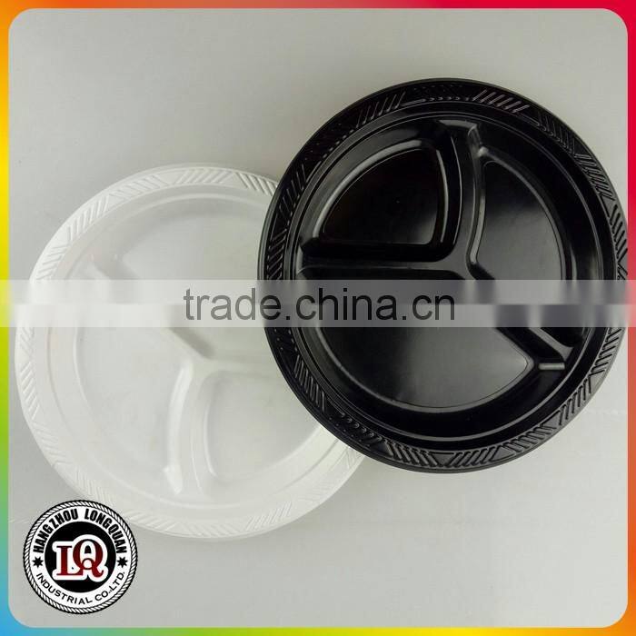Cheap Disposable Divided Plastic Plate