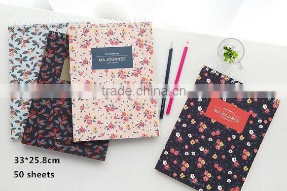 new design wholesale notebook student sketchbook