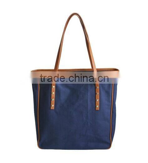 leisure canvas shopping bag