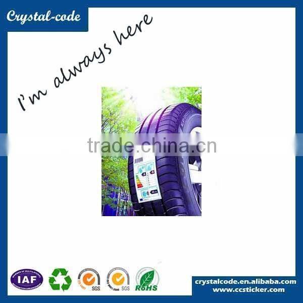 Tyre Labels Adhesive Labels For Tires