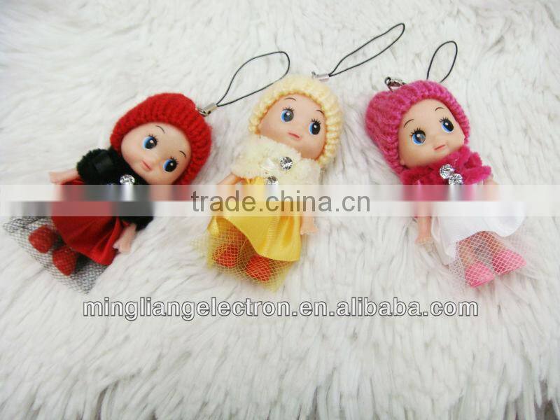 Hot selling staff toys keychains 2014