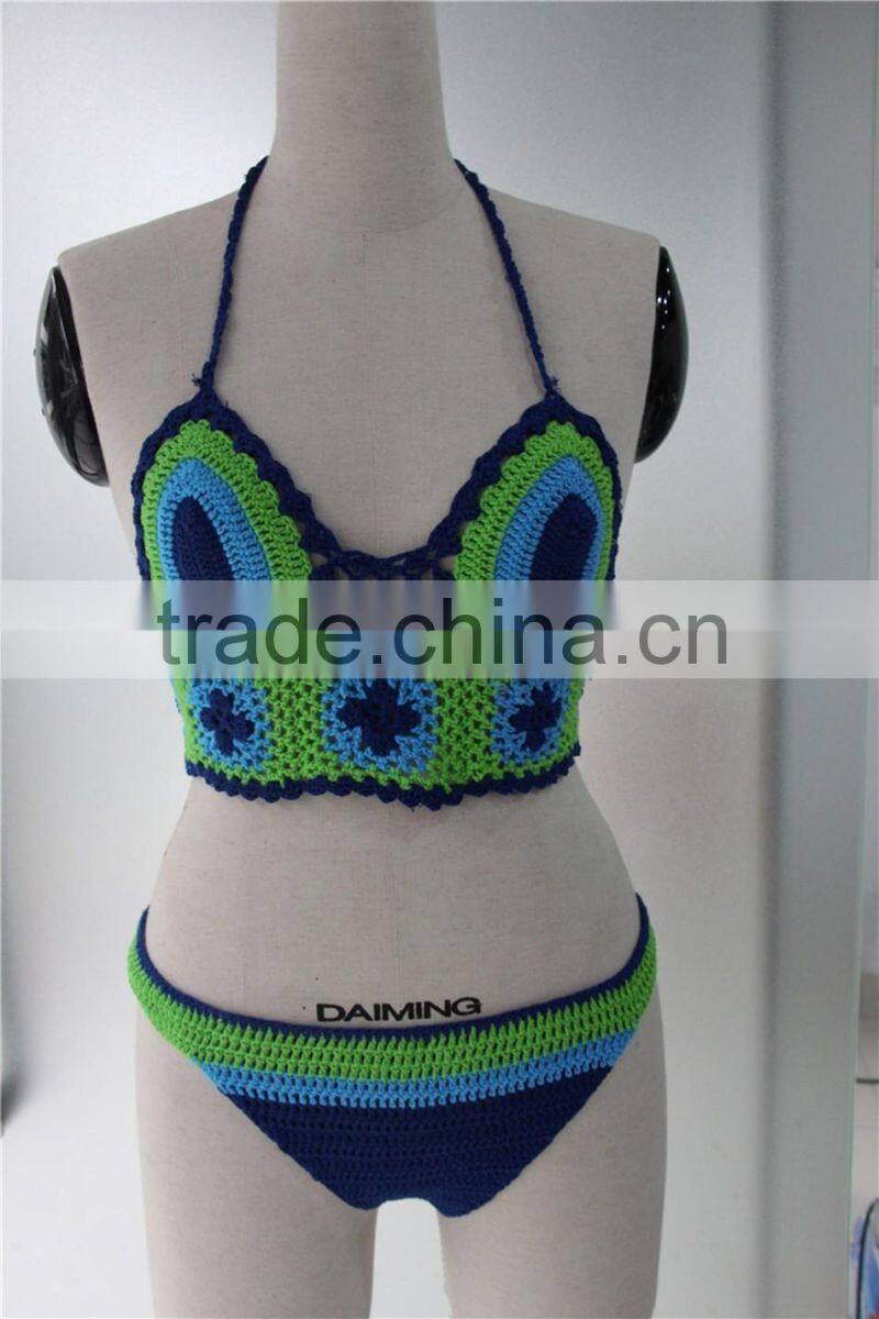 New style hand made crochet bikini swimwear