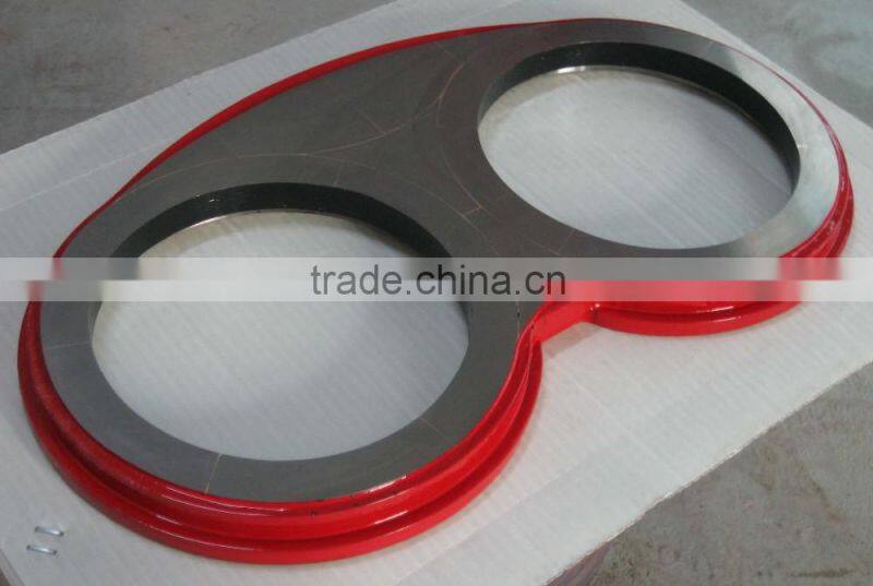 hot sale factory made concrete pump wear plate and ring
