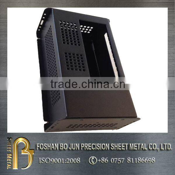 China manufacturing customized Foshan Bo Jun precision metal chassis with black powder coating