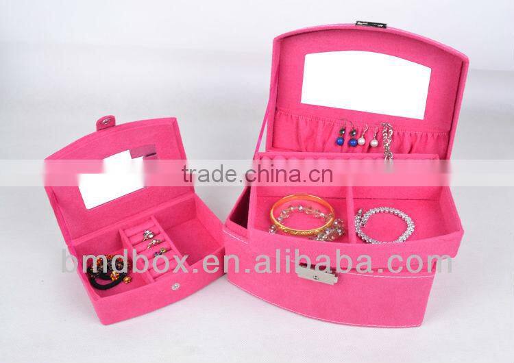 hot selling jewelry case for ring/necklace/earring
