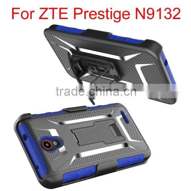 Best Selling Holster Combo Case For Alcatel One Touch Conquest 7046T,Belt Clip Combo Case