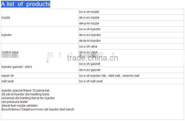 bosch common rail diesel injector adjusting shim