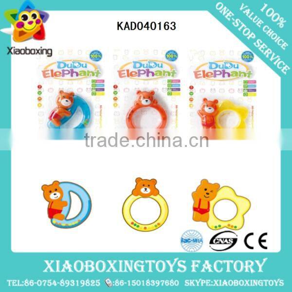 Interesting gift lovely plastic baby bell infant rattle ball toys