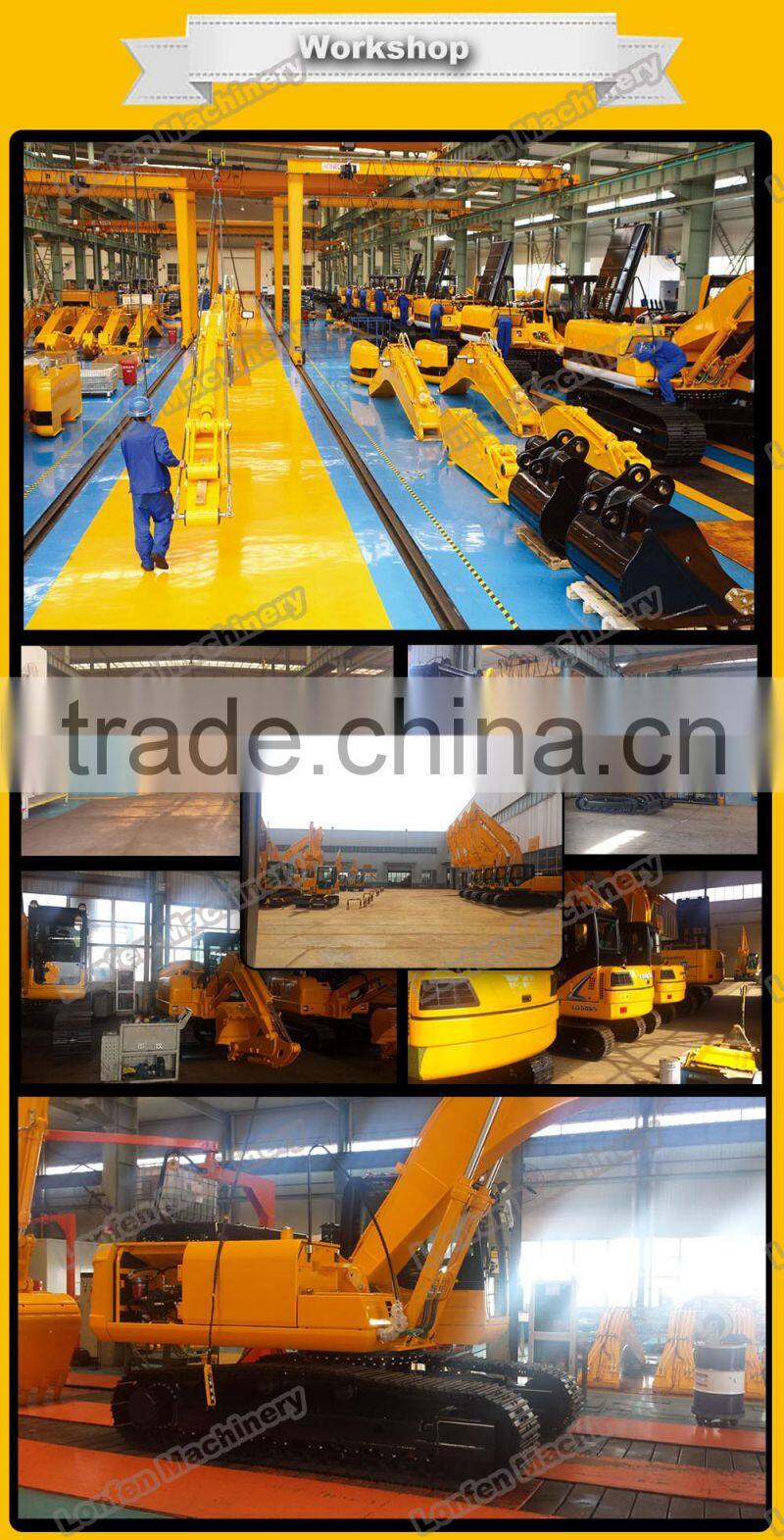 LG6225E mid size/ mid size excavator 145kw hydraulic excavator