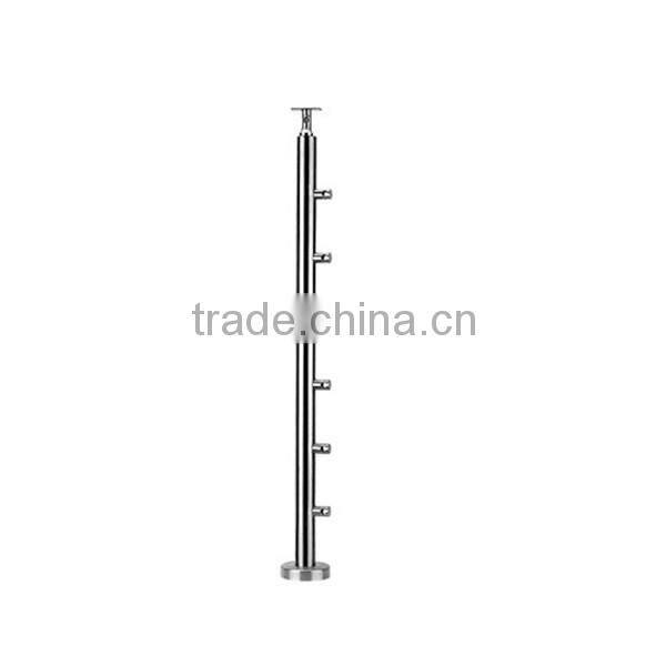 High quality stainless steel 304 /316 balustrade with glass clamp or bar holder