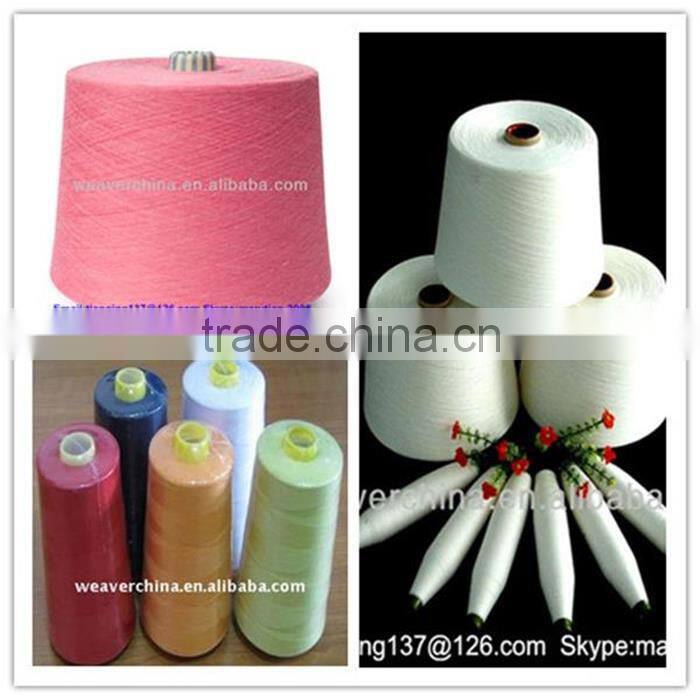 100% polyester bulk sewing thread dyed 40/2