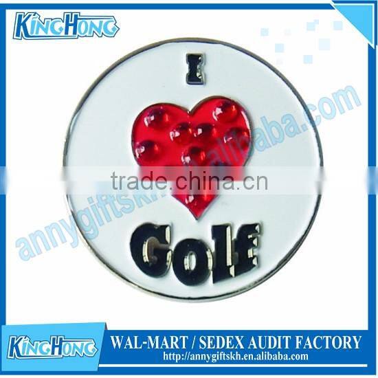 Custom iron shoes Ball Marker