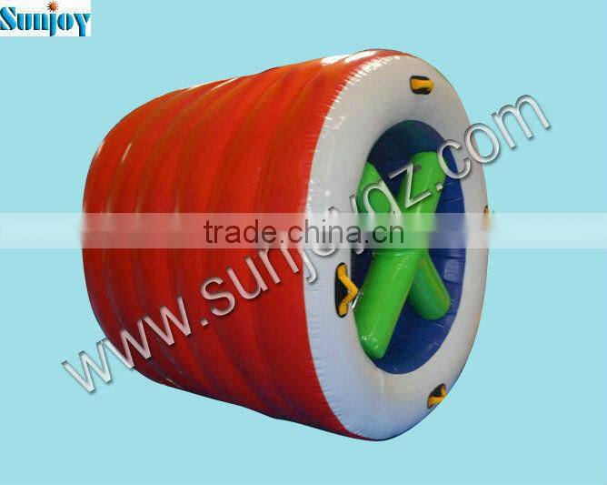 2016 hot sale world game inflatable snow grass soccer roller ball