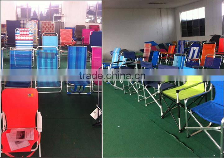 2016 Hot Lightweight Tall Folding Aluminum Folding Chair with Cooler Bag