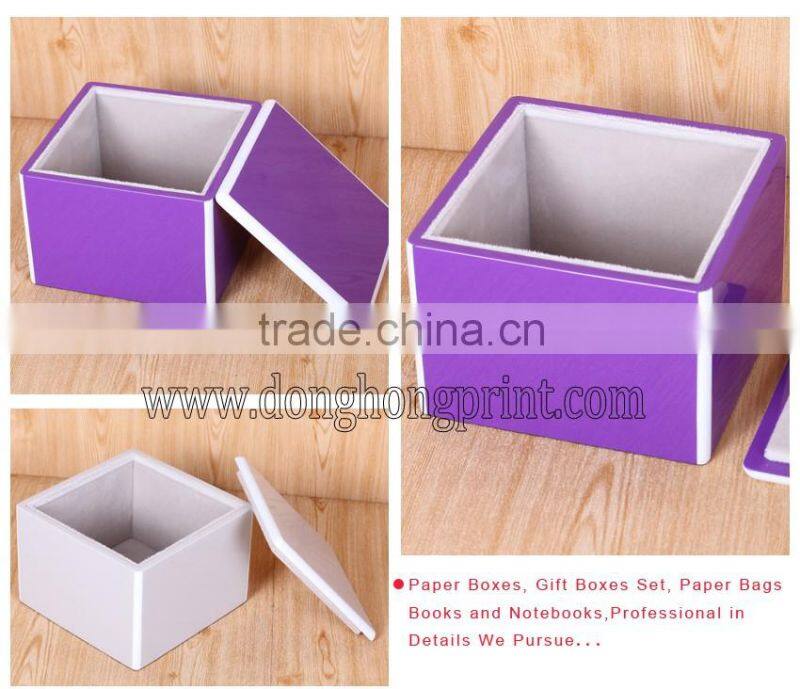 Small finished luxury wooden box