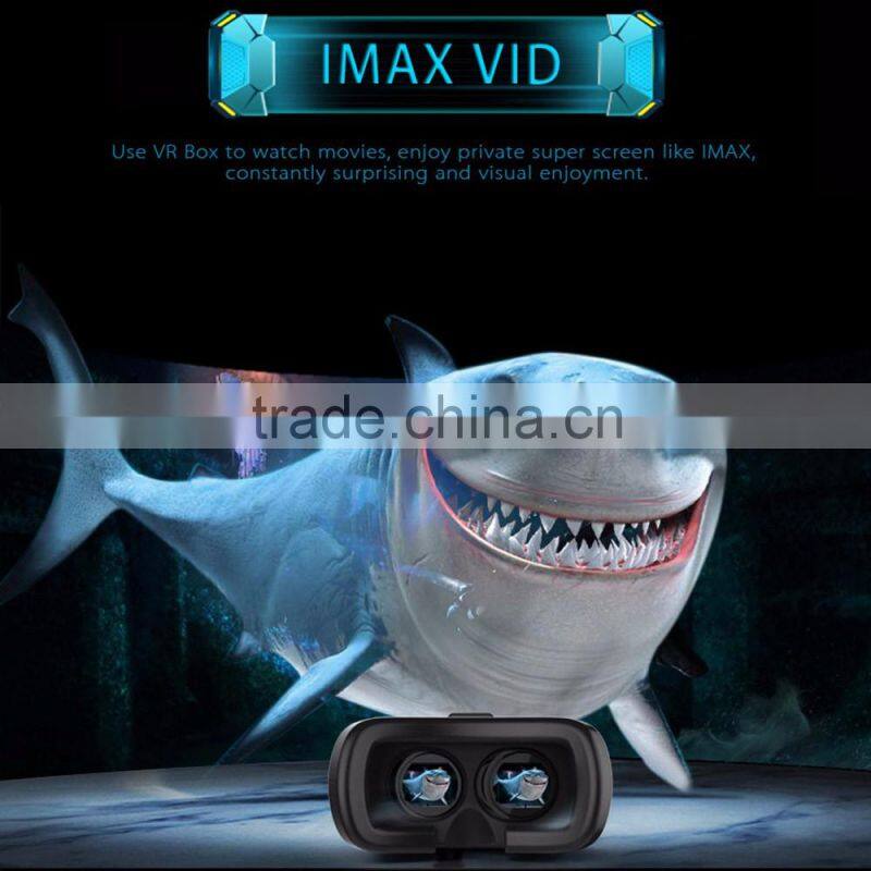 Newest technology vr box Generation Distance Adjustable VR Box 3D Glasses