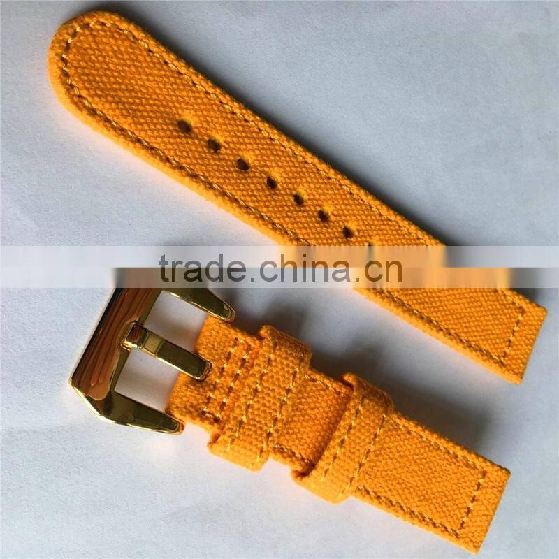 Shenzhen Factory Price Canvas Quick Release Hemp Watch Bands
