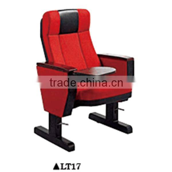 Good price cinema seat auditorium seats chairs with writing pad LT17