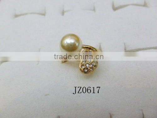 18k gold pearl designs vogue jewelry wedding ring