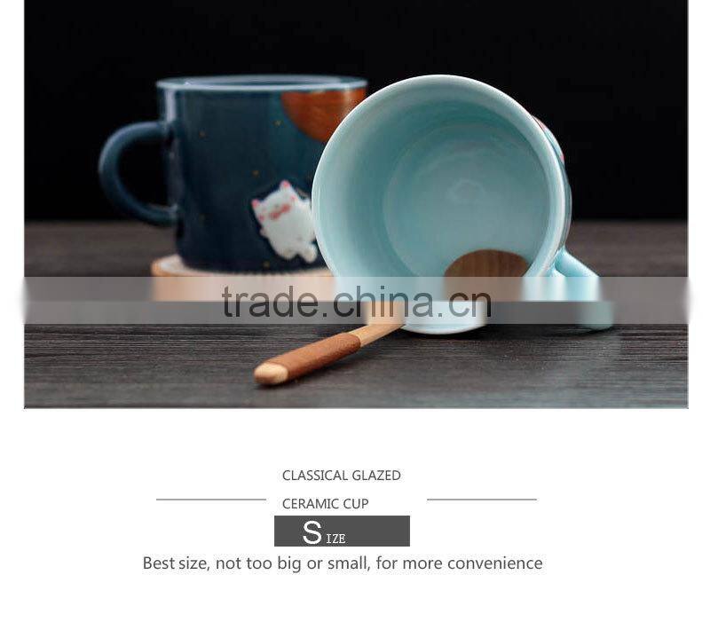 Wholesale children lovely ceramic mug CC-C018