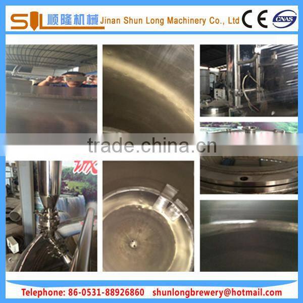 low cost large beer brewing machine , 1000l,2000l,3000l beer equipment