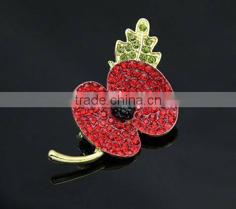 61*43mm Elegant Angle Wings Brooch Moon Star Gold Modern Design Brooches