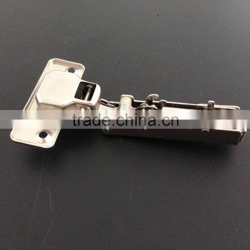 35mm Cup Full overlay Close Satin Nickel Cabinet Hinge Damper Cupboard Closet Door Hardware with Screw