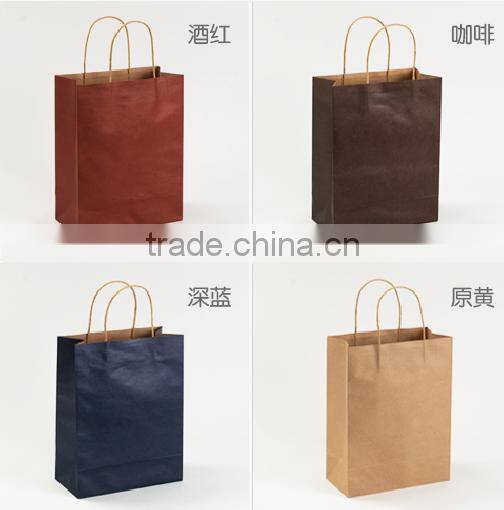 handle paper bag for makeup toiletry
