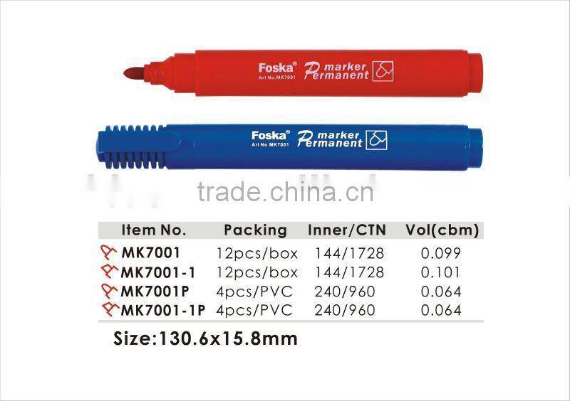 Hot Sale Good Quality Permanent Marker Pen/Stationery Permanent Marker