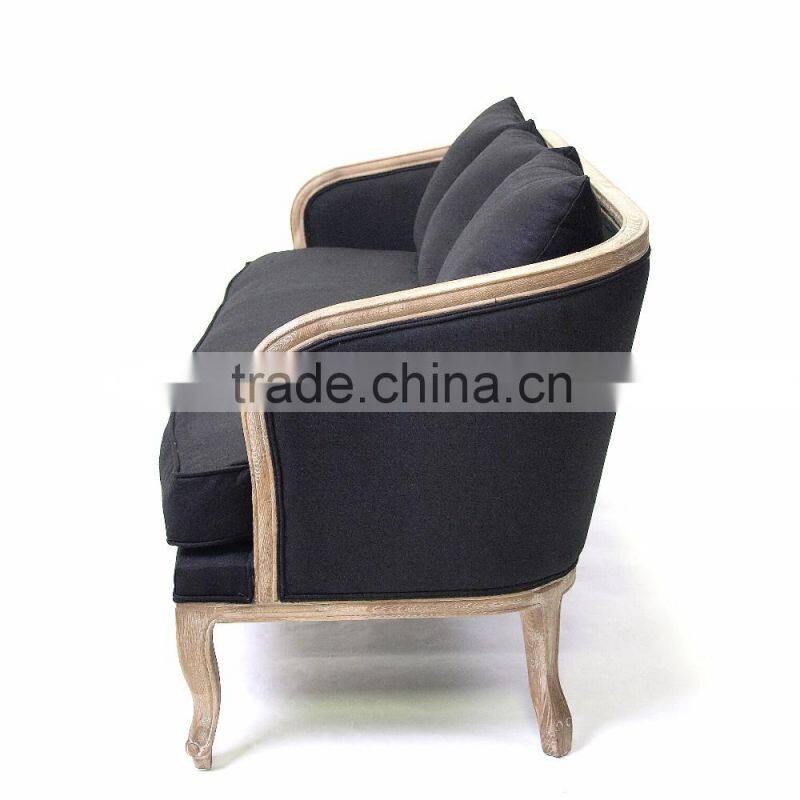 2016 newest cheap wood balcony long wooden chairs