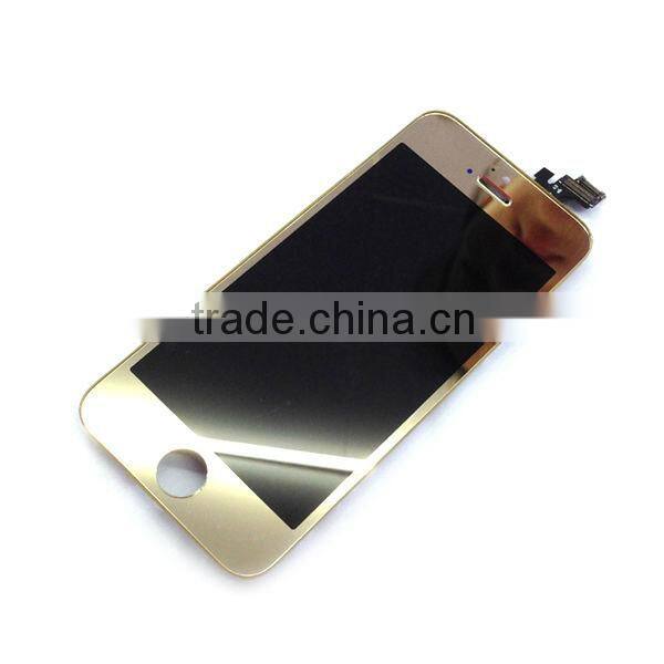 gold mirror conversion kit for iphone 5" lcd and digitizer