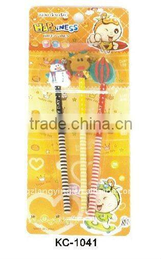 Christmas pencil eraser set