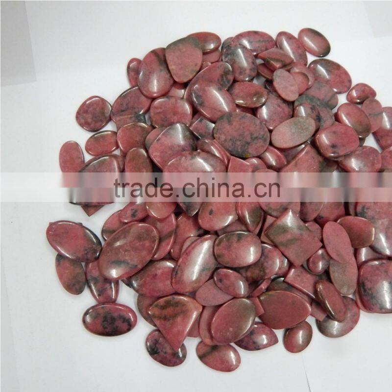 NATURAL RHODONITE CABOCHON GOOD COLOR & QUALITY LOT